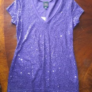 2b Babe sequin top